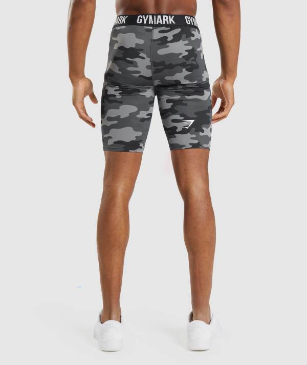 Panske Šortky Gymshark Element Baselayer Siva | CD0263874